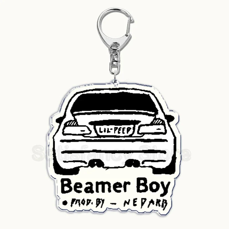 Lil Peep Designed Key Chains