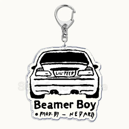 Lil Peep Designed Key Chains