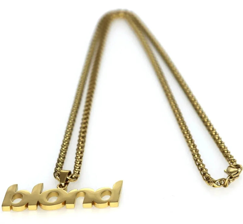 Frank Ocean Necklace (Blond)