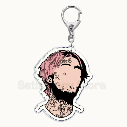 Lil Peep Designed Key Chains