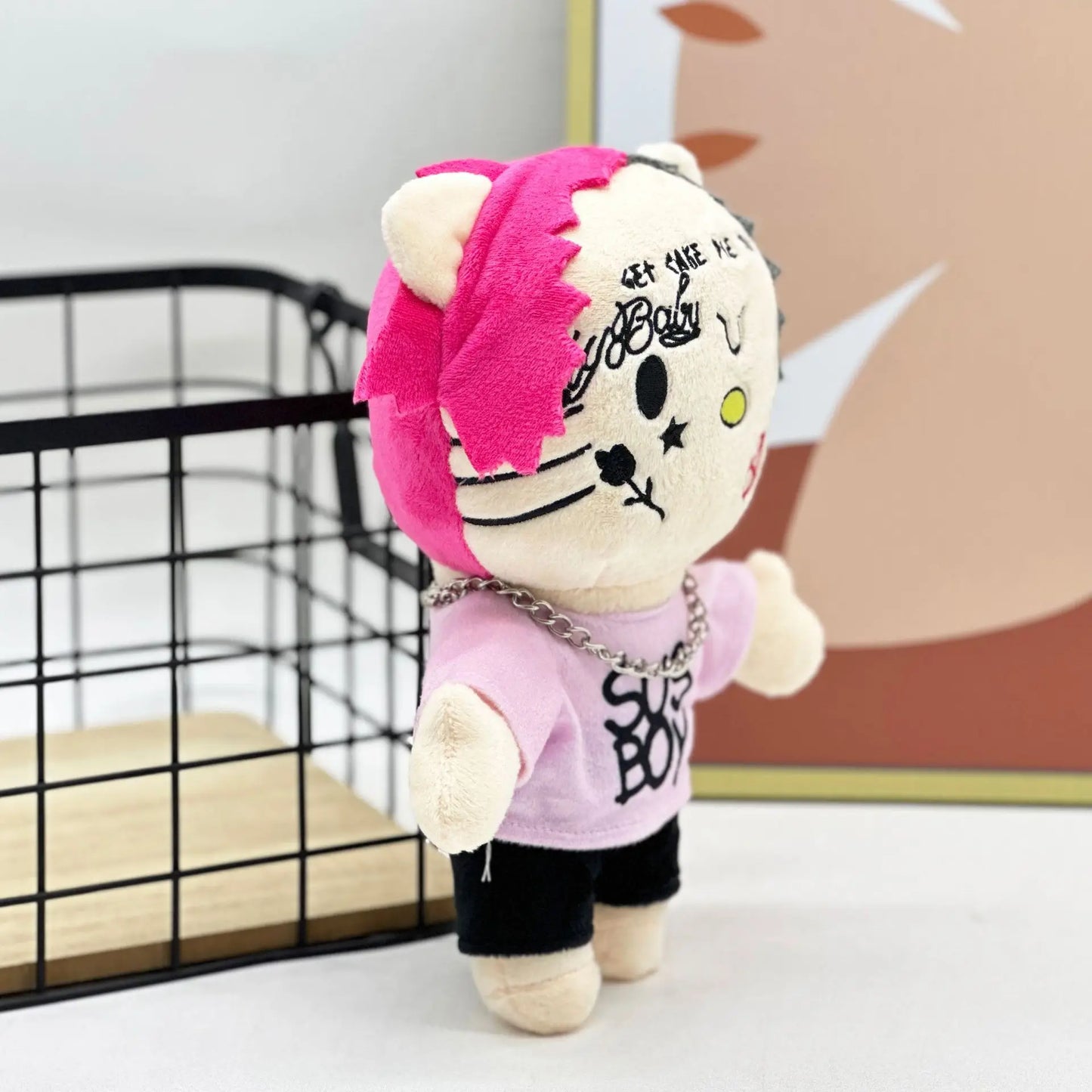 Lil Peep Designed Plush Toy