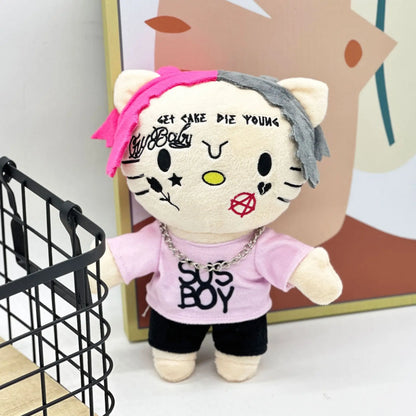 Lil Peep Designed Plush Toy